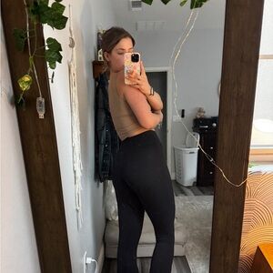 Aerie offline bell bottom v taper pants